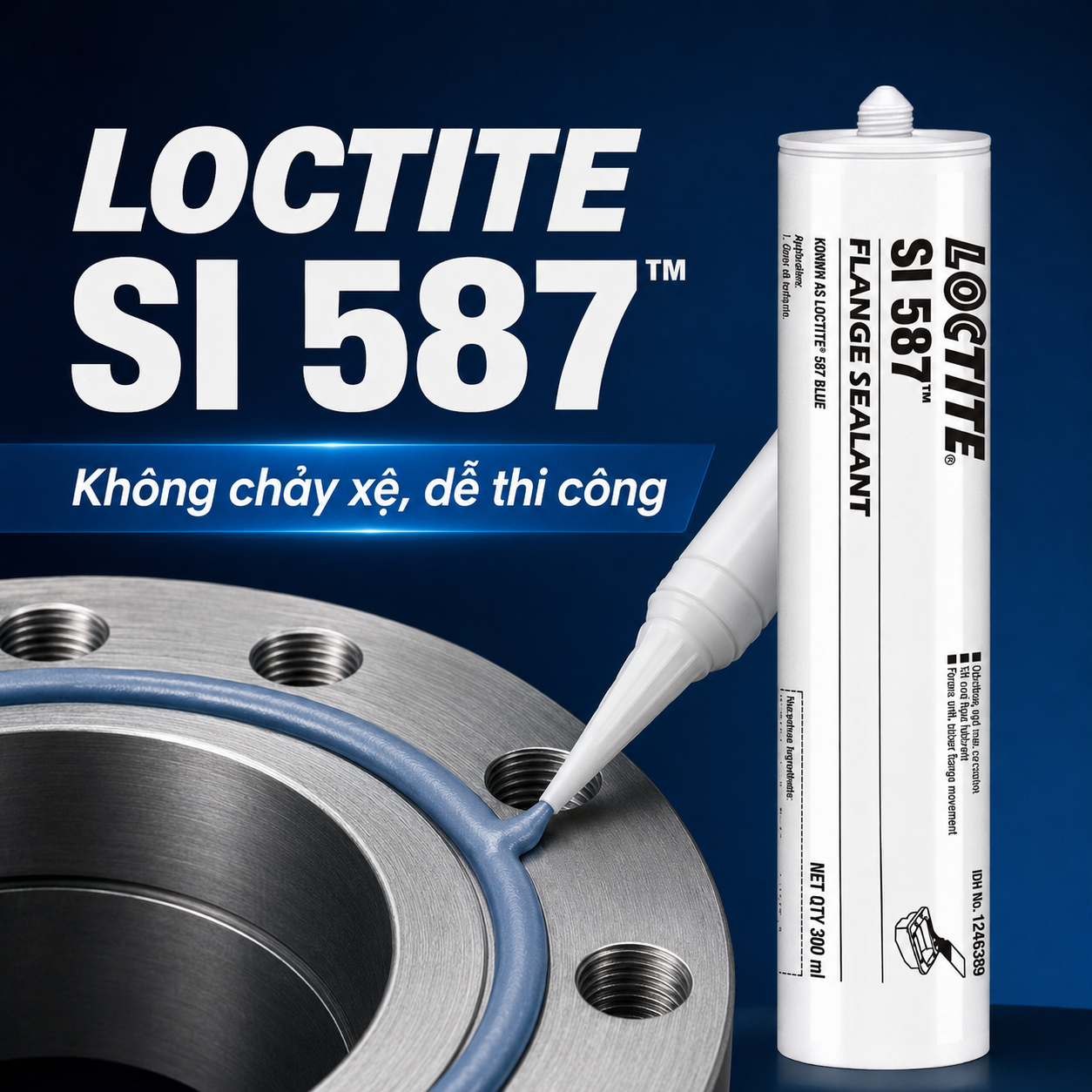 Keo tạo gioăng Loctite SI 587